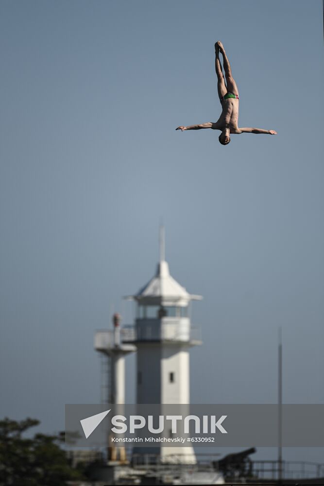 Russia Crimea High Diving World Cup