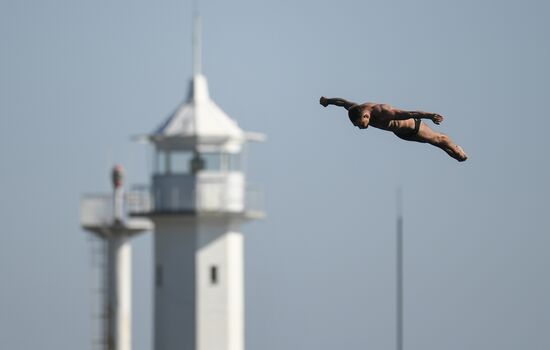 Russia Crimea High Diving World Cup