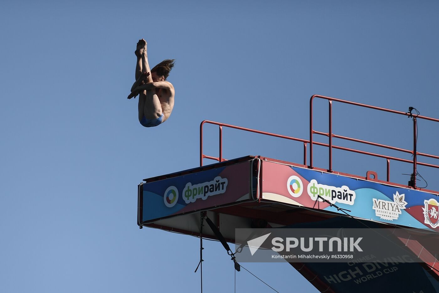 Russia Crimea High Diving World Cup