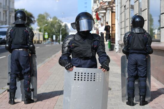 Belarus Presidential Election Protest