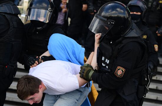 Belarus Presidential Election Protest