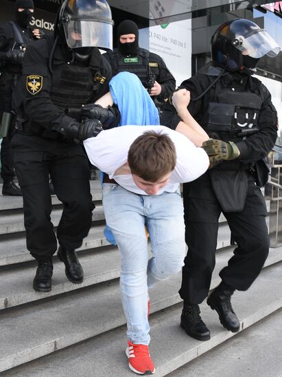 Belarus Presidential Election Protest