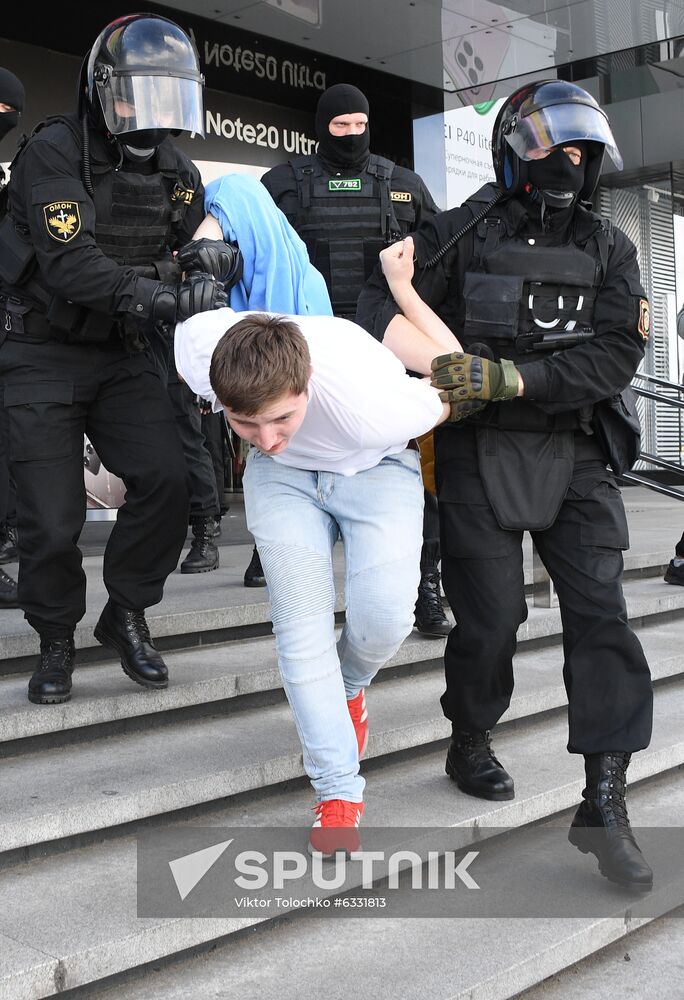 Belarus Presidential Election Protest