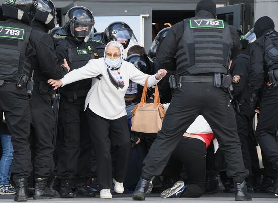 Belarus Presidential Election Protest