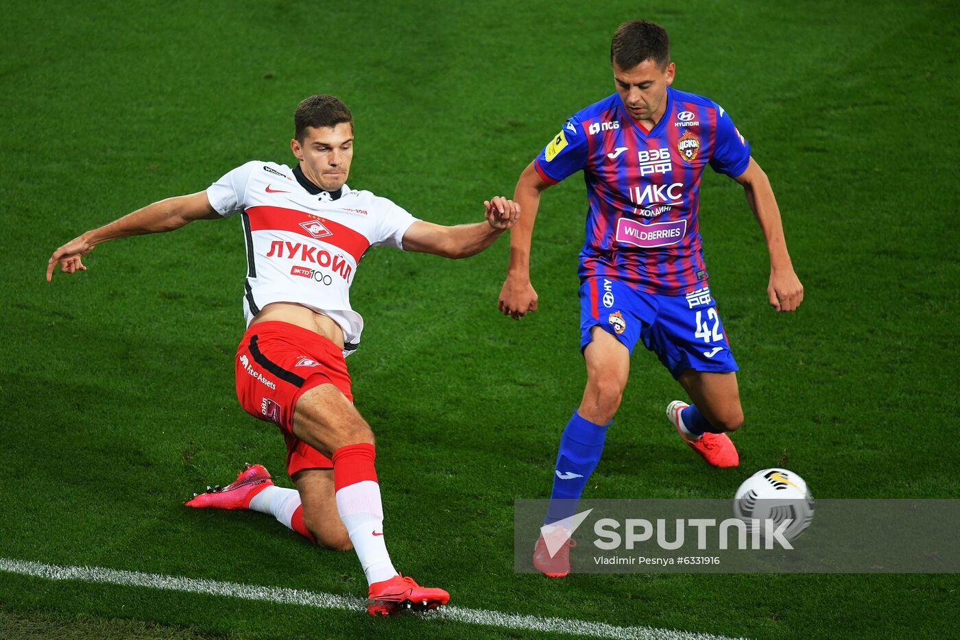 Russia Soccer Premier-League CSKA - Spartak