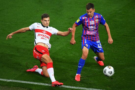 Russia Soccer Premier-League CSKA - Spartak