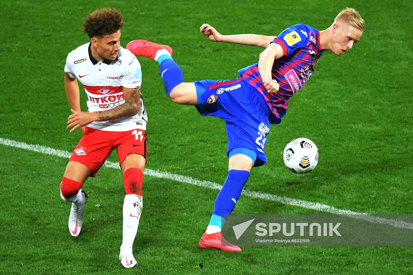 Russia Soccer Premier-League CSKA - Spartak