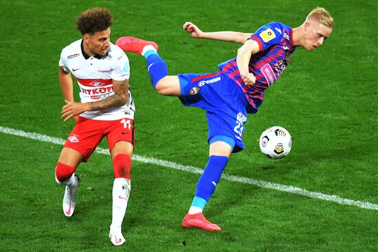 Russia Soccer Premier-League CSKA - Spartak