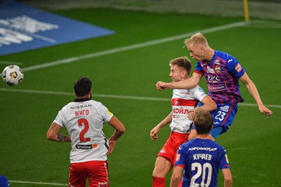 Russia Soccer Premier-League CSKA - Spartak