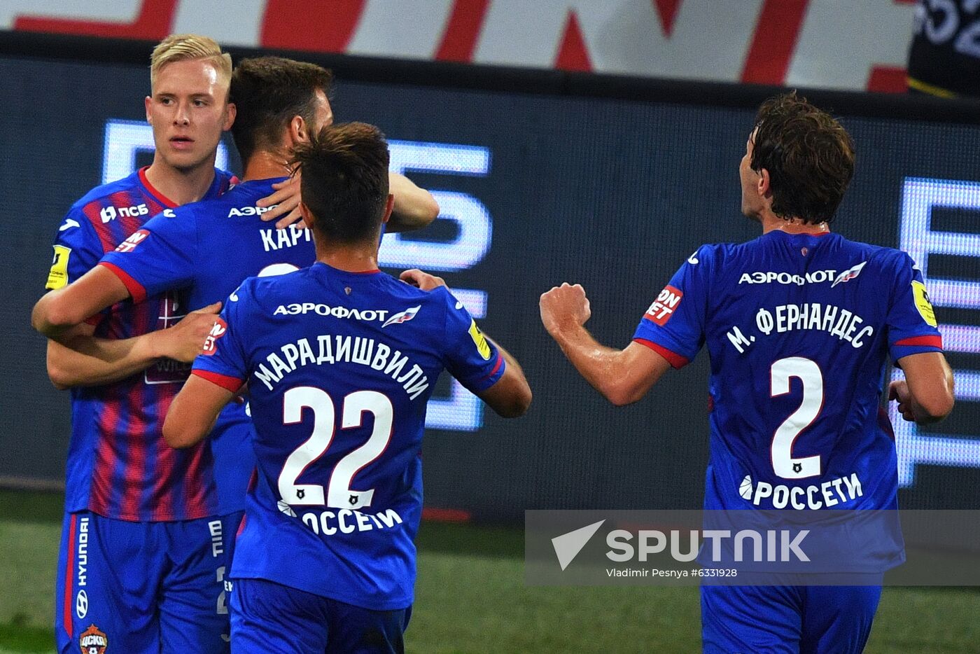 Russia Soccer Premier-League CSKA - Spartak