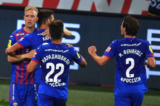 Russia Soccer Premier-League CSKA - Spartak
