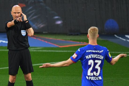 Russia Soccer Premier-League CSKA - Spartak