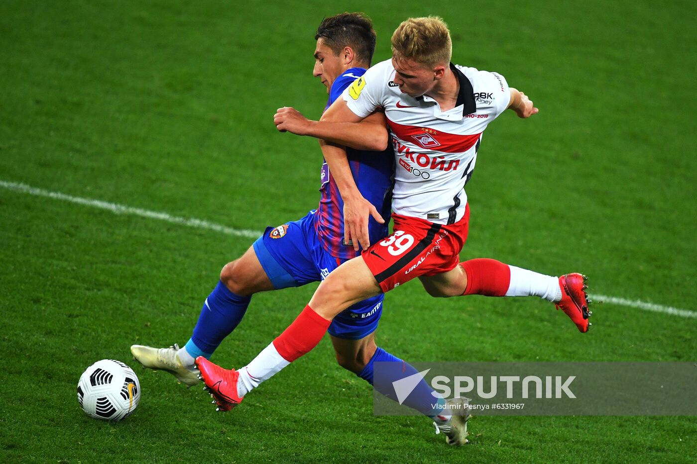 Russia Soccer Premier-League CSKA - Spartak