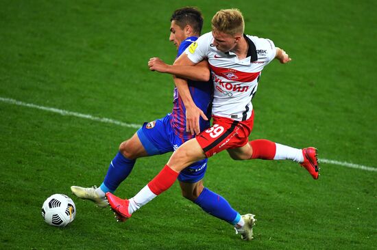 Russia Soccer Premier-League CSKA - Spartak