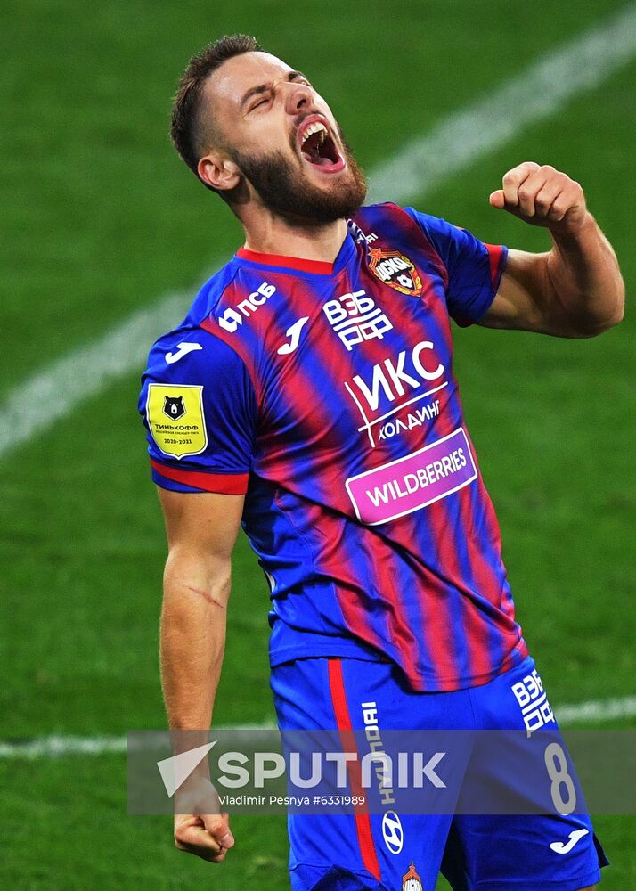 Russia Soccer Premier-League CSKA - Spartak