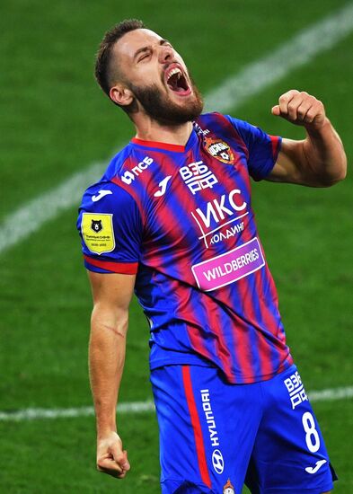 Russia Soccer Premier-League CSKA - Spartak