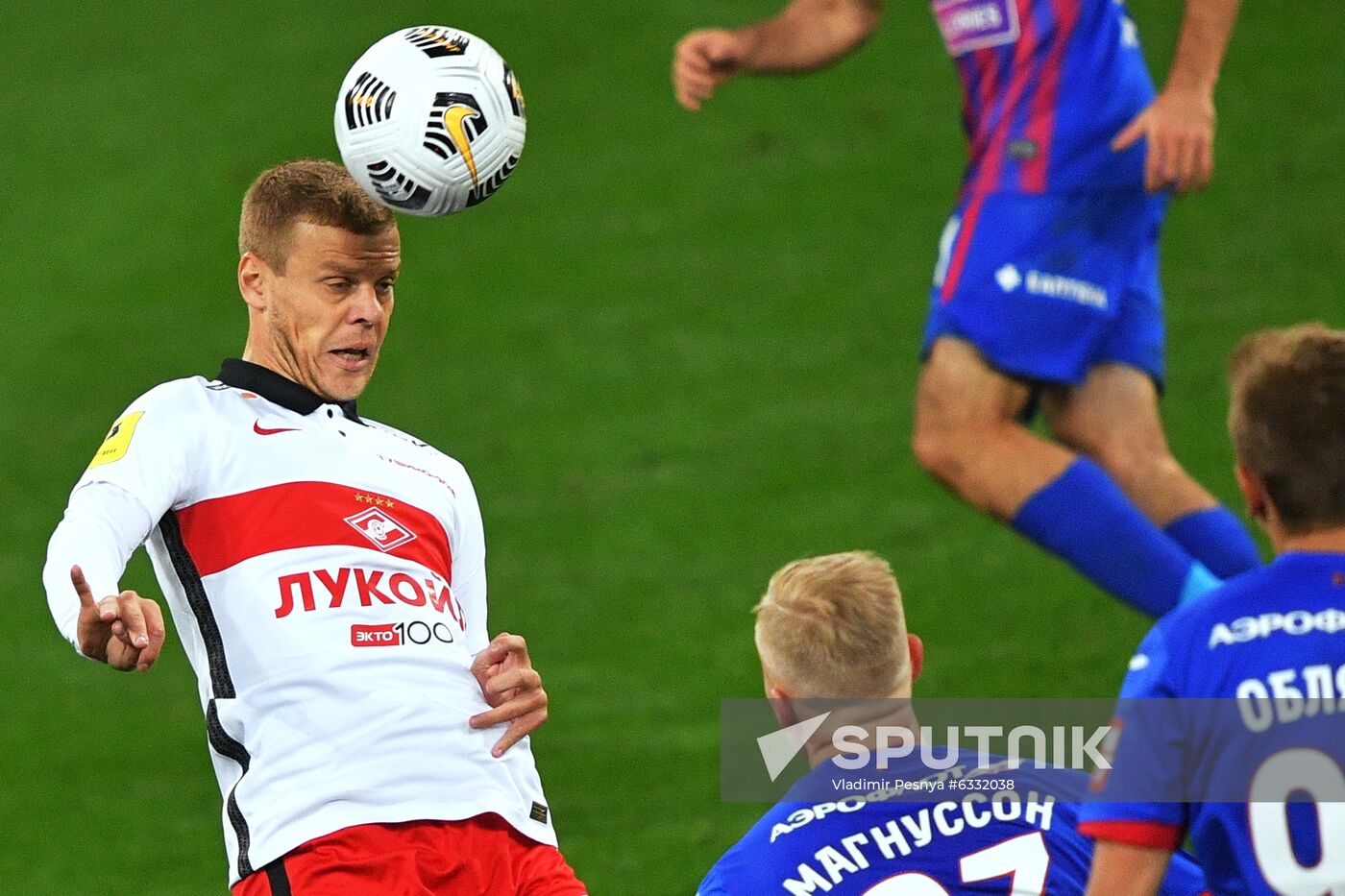 Russia Soccer Premier-League CSKA - Spartak