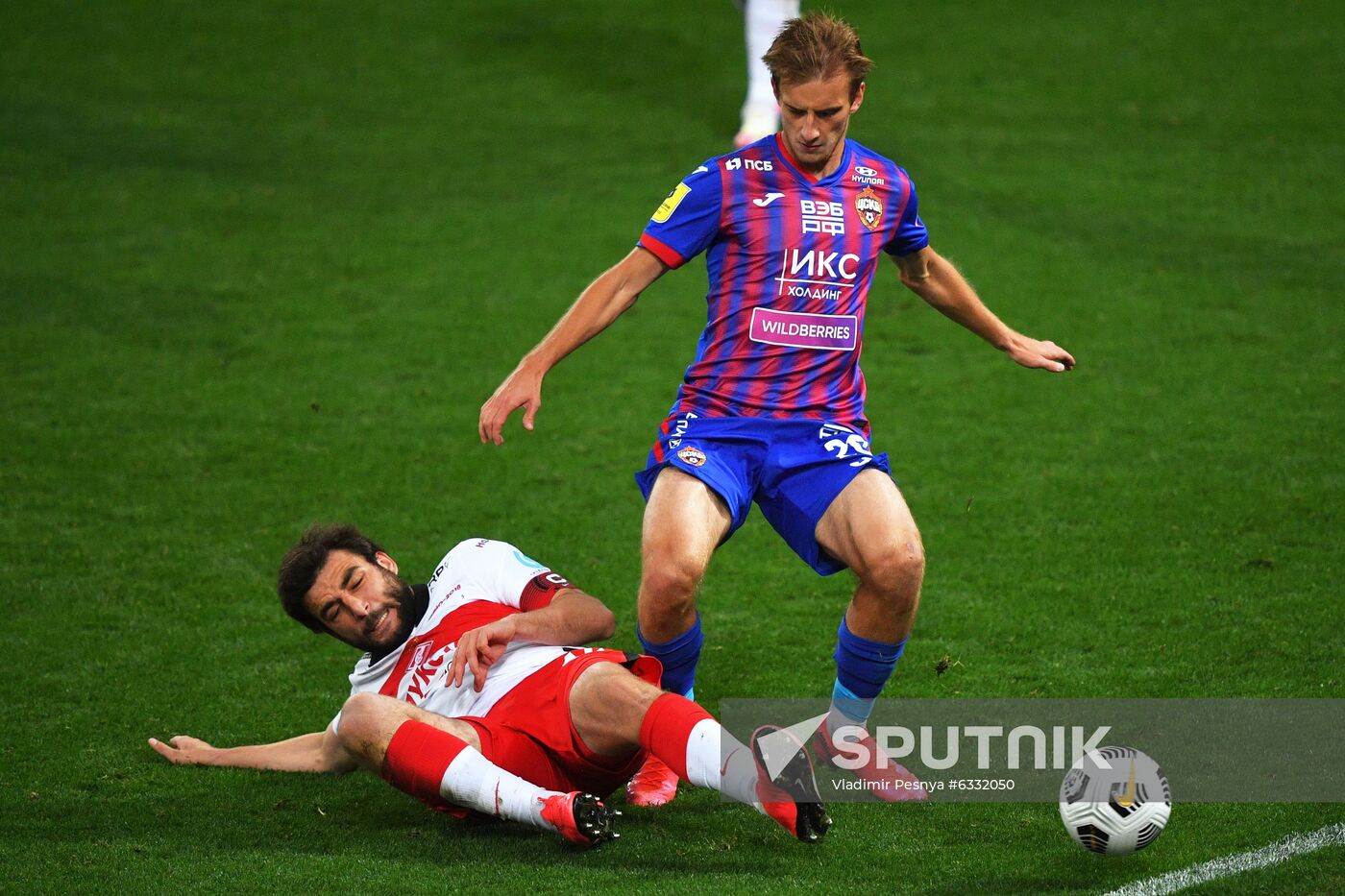 Russia Soccer Premier-League CSKA - Spartak