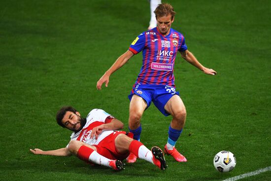 Russia Soccer Premier-League CSKA - Spartak