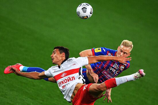 Russia Soccer Premier-League CSKA - Spartak