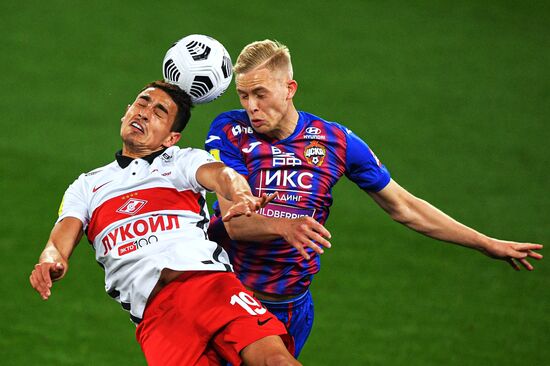 Russia Soccer Premier-League CSKA - Spartak
