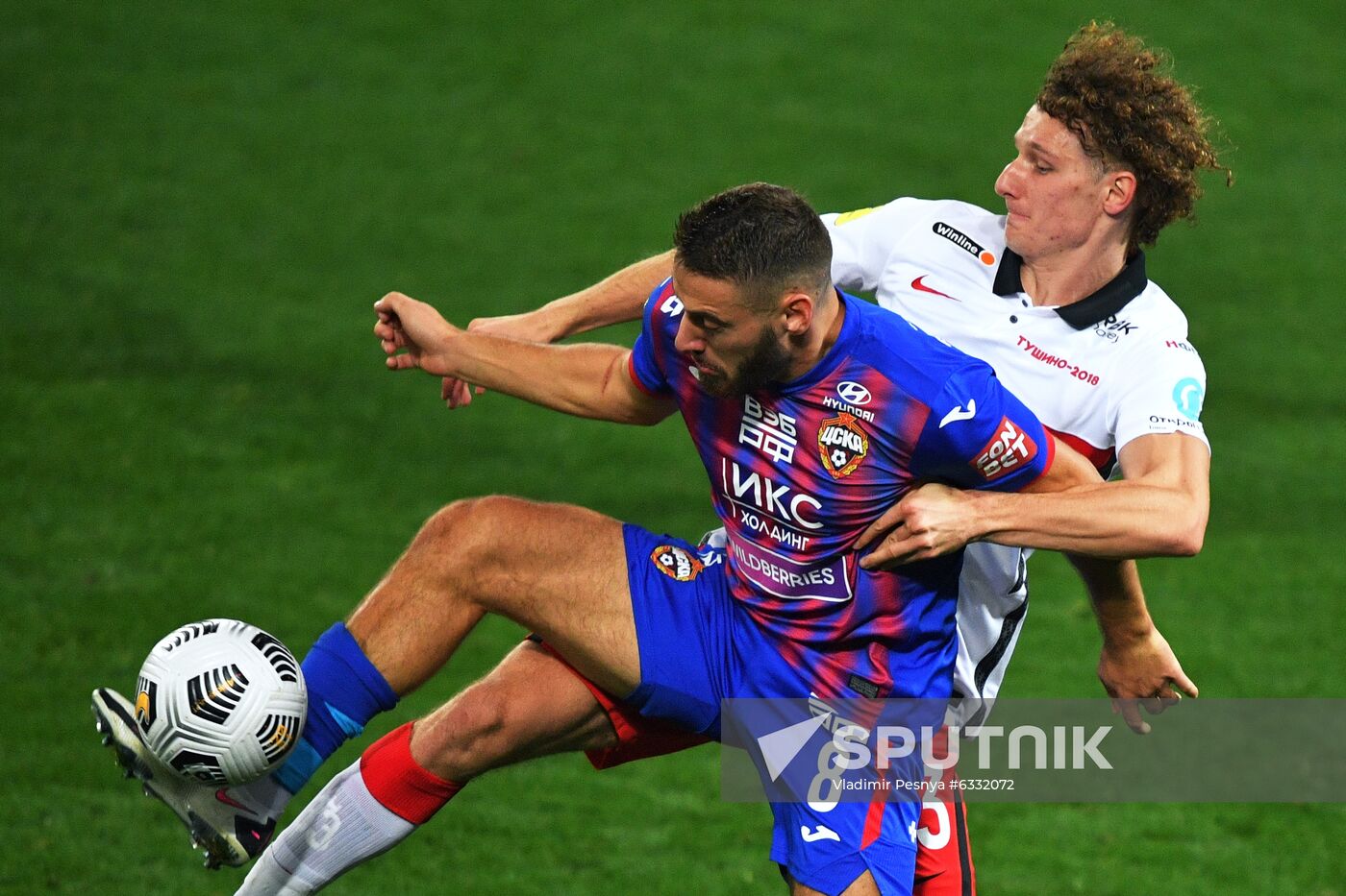 Russia Soccer Premier-League CSKA - Spartak