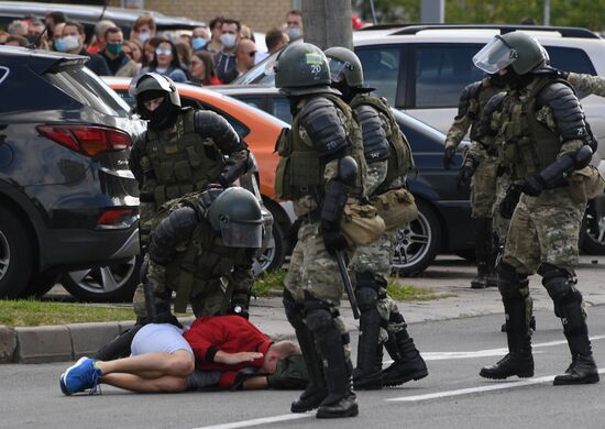 Belarus Presidential Election Protest