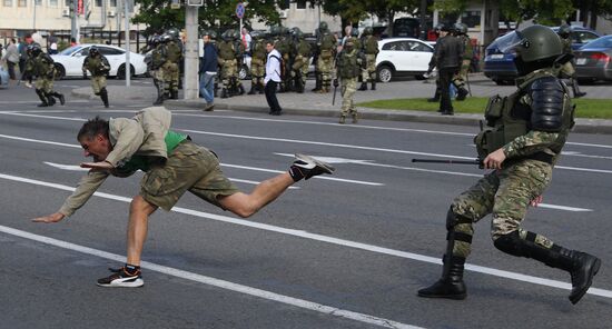 Belarus Presidential Election Protest