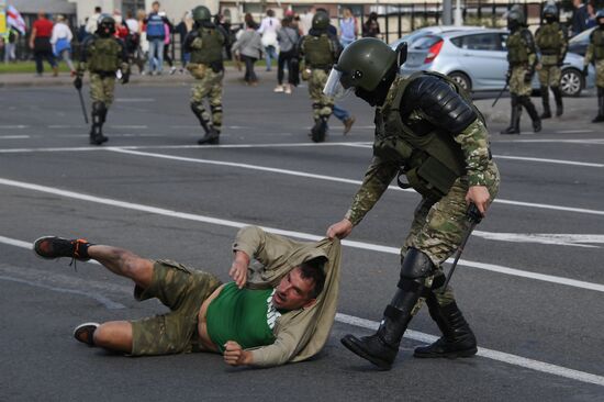 Belarus Presidential Election Protest