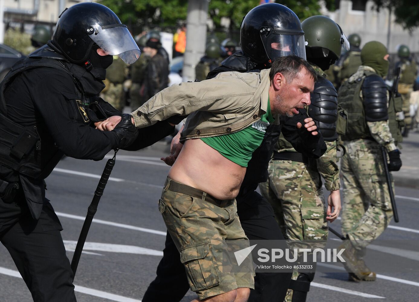 Belarus Presidential Election Protest