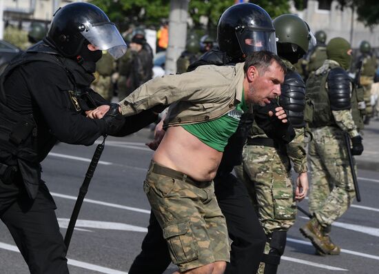 Belarus Presidential Election Protest