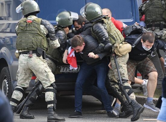 Belarus Presidential Election Protest