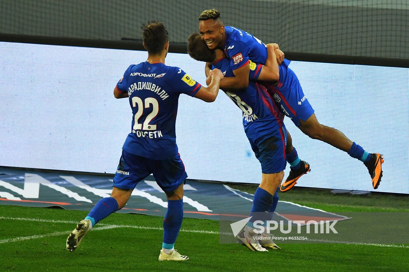 Russia Soccer Premier-League CSKA - Spartak