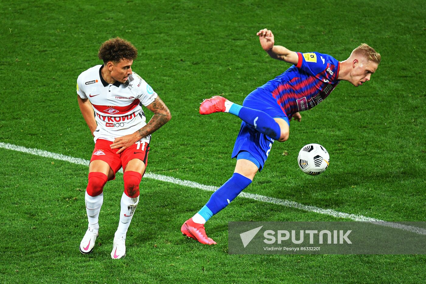 Russia Soccer Premier-League CSKA - Spartak