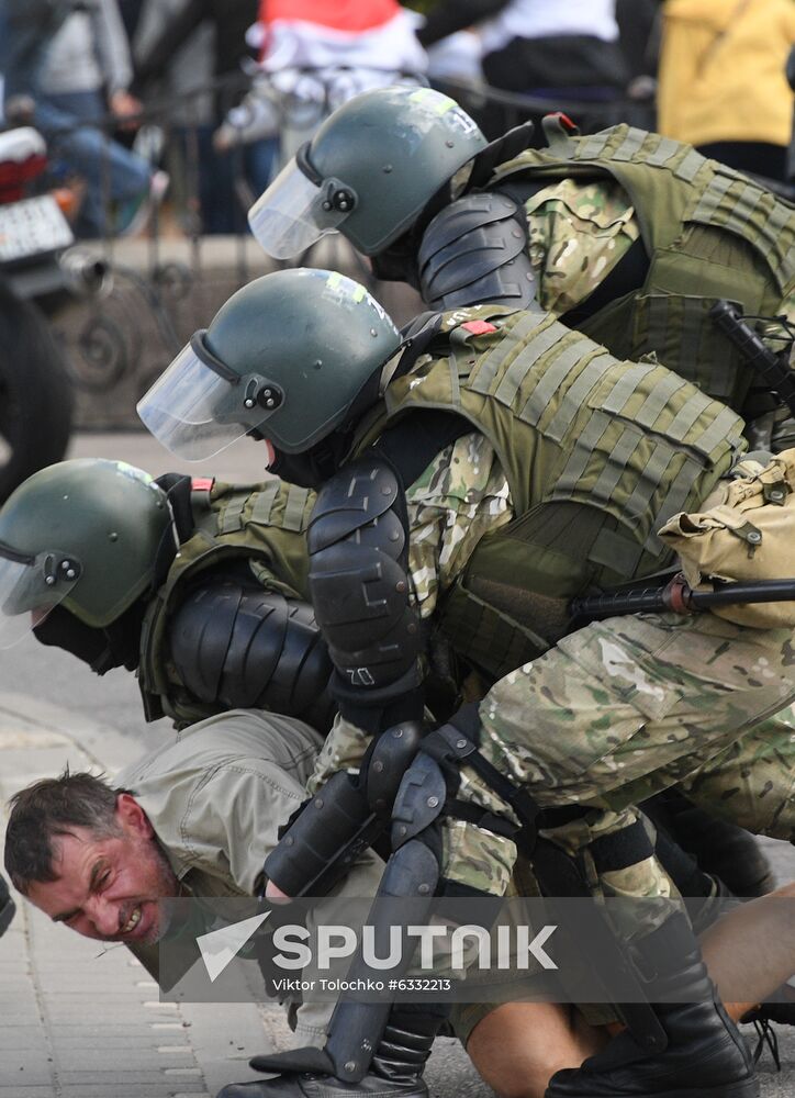 Belarus Presidential Election Protest