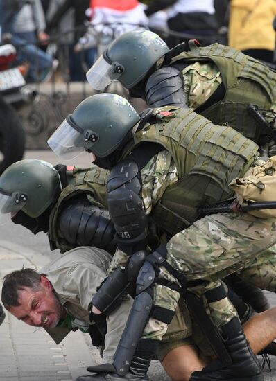 Belarus Presidential Election Protest