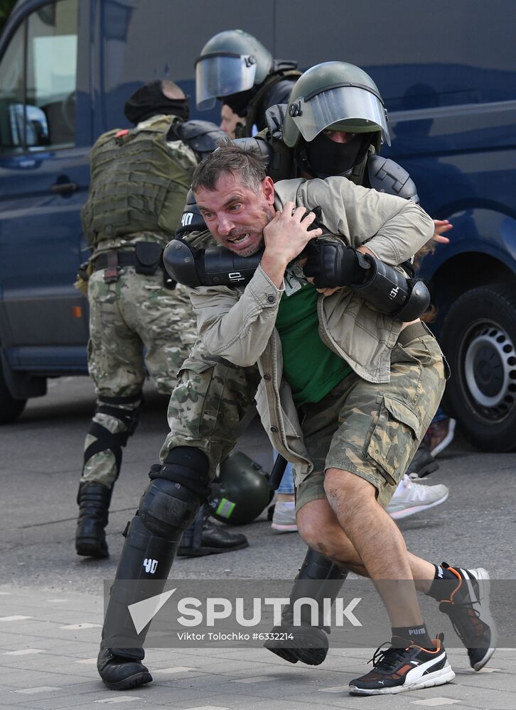 Belarus Presidential Election Protest