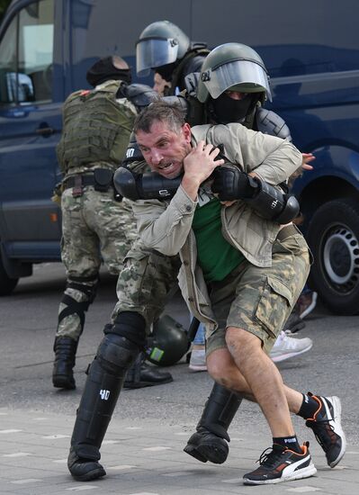 Belarus Presidential Election Protest