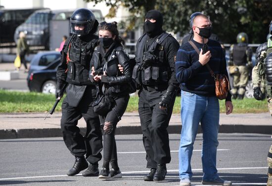 Belarus Presidential Election Protest
