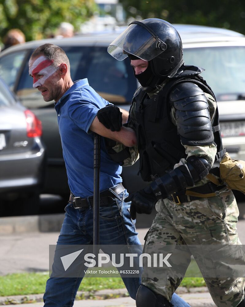 Belarus Presidential Election Protest