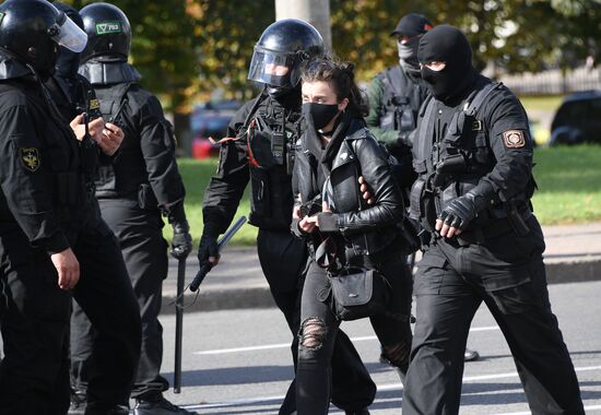 Belarus Presidential Election Protest