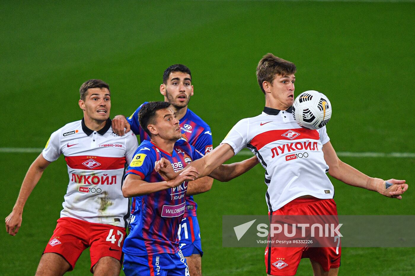 Russia Soccer Premier-League CSKA - Spartak
