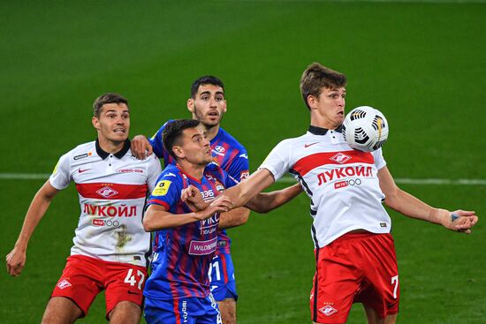 Russia Soccer Premier-League CSKA - Spartak