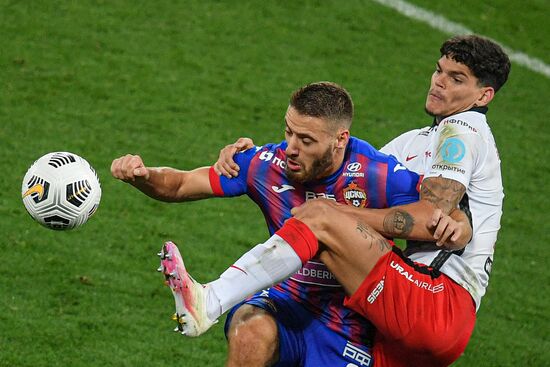 Russia Soccer Premier-League CSKA - Spartak