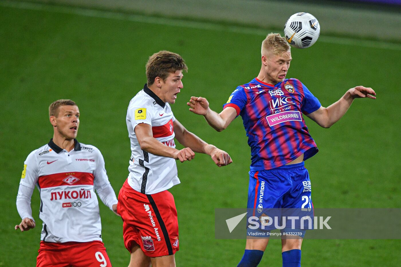 Russia Soccer Premier-League CSKA - Spartak