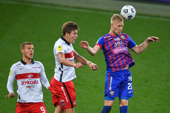 Russia Soccer Premier-League CSKA - Spartak