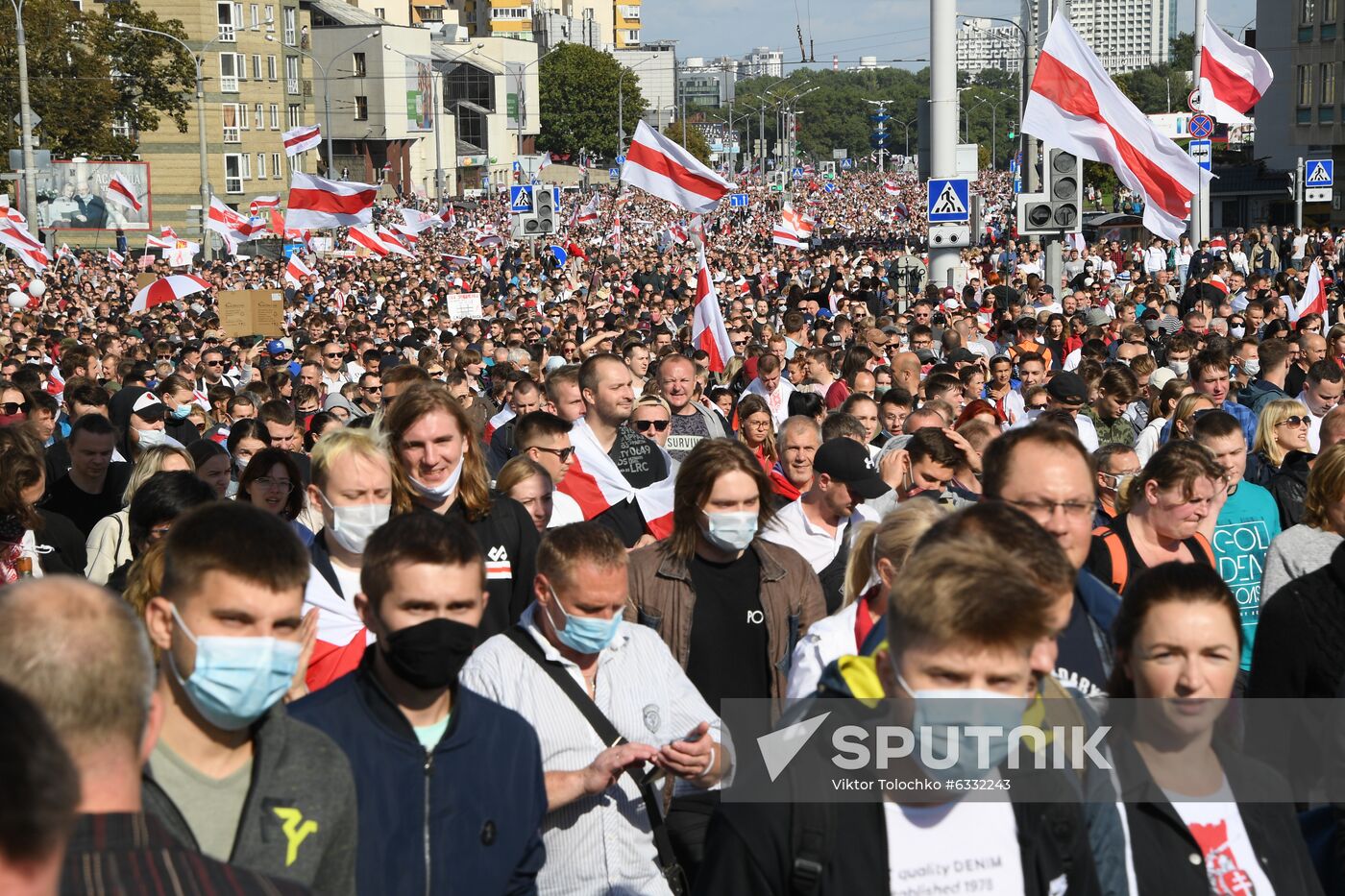 Belarus Presidential Election Protest