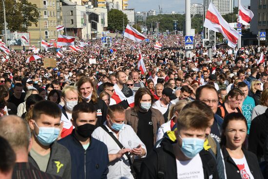 Belarus Presidential Election Protest
