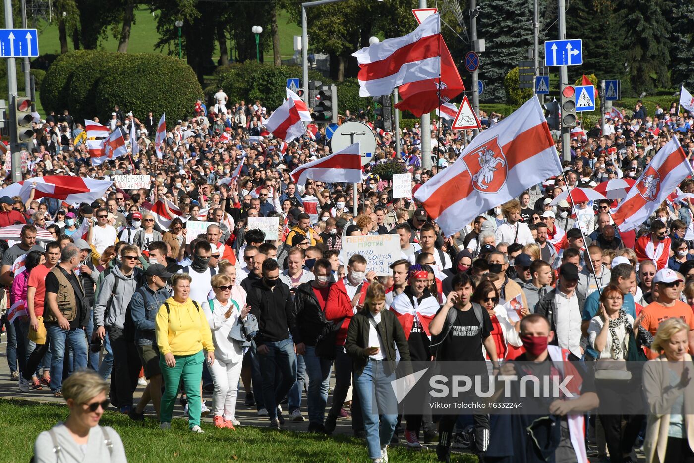 Belarus Presidential Election Protest
