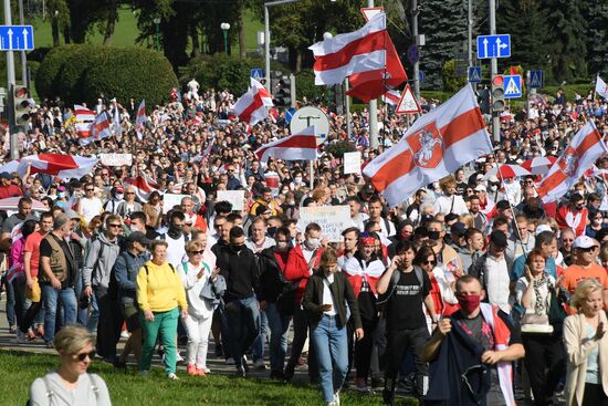 Belarus Presidential Election Protest